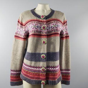 Vintage Christopher & Banks Hand Crochet Cardigan Sweater